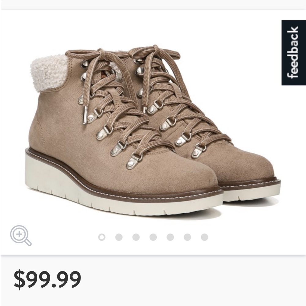 SUPER CUTE DR. SCHOLL’S LACE UP BOOTS